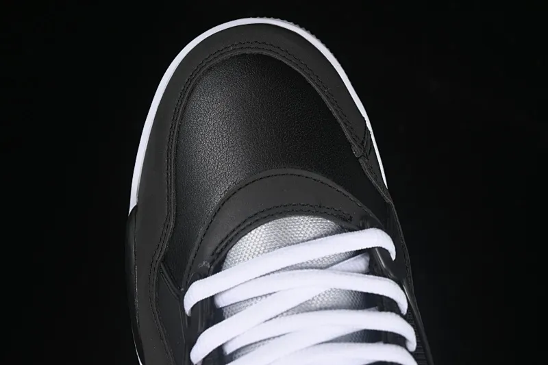 All categories Air Jordan Jordan series basketball shoes Air Jordan 4 Air Jordan 4 "Remastered" AJ4 Joe 4 remake black gray white HV5184-010